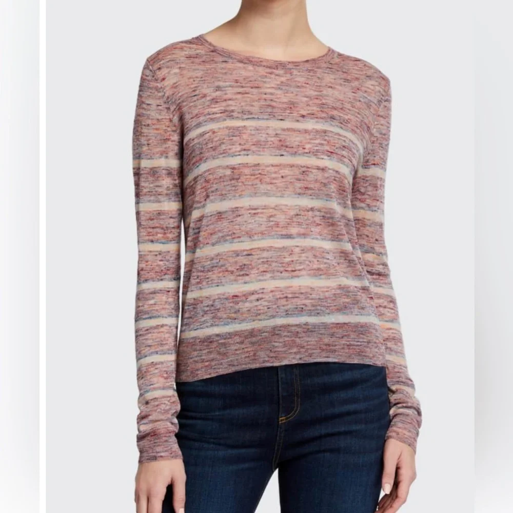 Veronica Beard Henderson Linen Blend Sweater Size XS